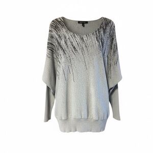 BKE Boutique Beaded Dolman Sleeve Sweater‎